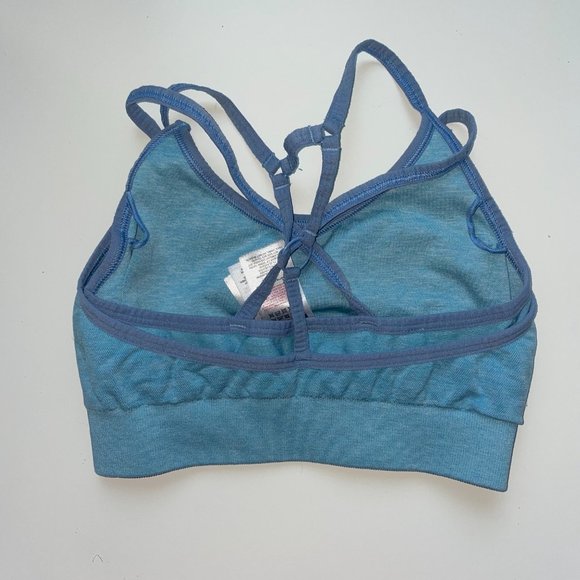 gymshark adapt fleck sports bra light blue - Picture 2 of 3